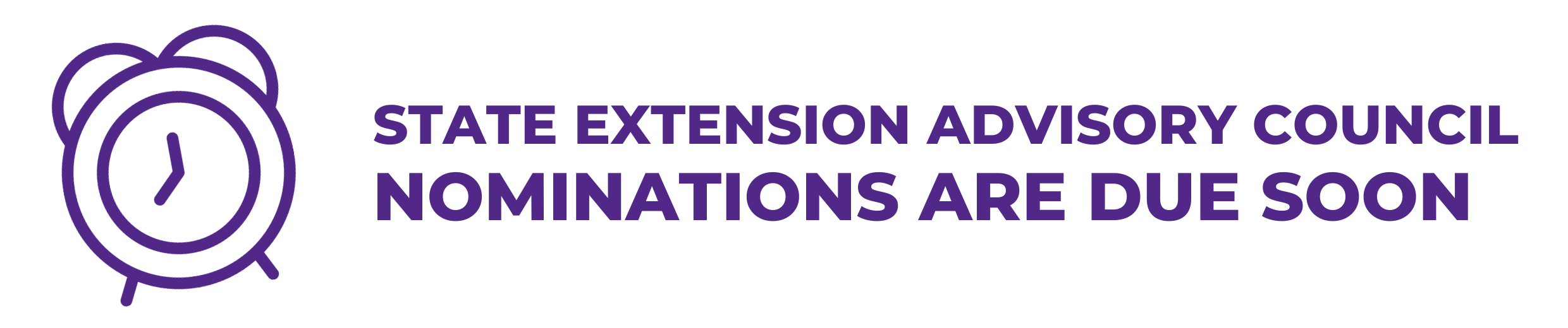 State Extension Advisory Council Nominations are Due Soon