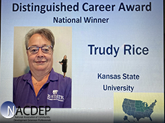Trudy Rice - Distinguished Career Award