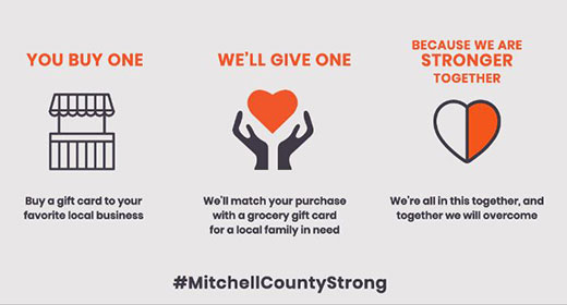 Mitchell County Strong logo