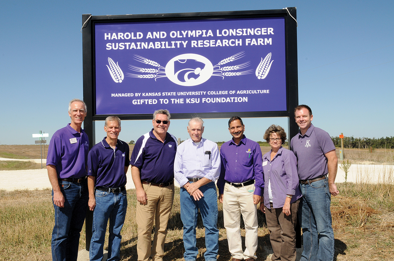 Dedication of the Harold and Olympia Lonsinger Sustainability Research Farm