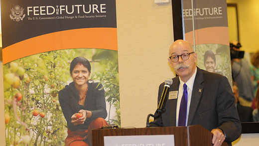 Ernie Minton, announcement of USAID Feed the Future awards