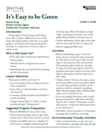 easy to be green leaders guide