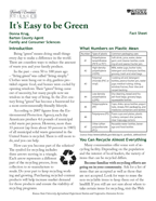 easy to be green fact sheet
