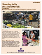 shopping safe at farmers markets fact sheet
