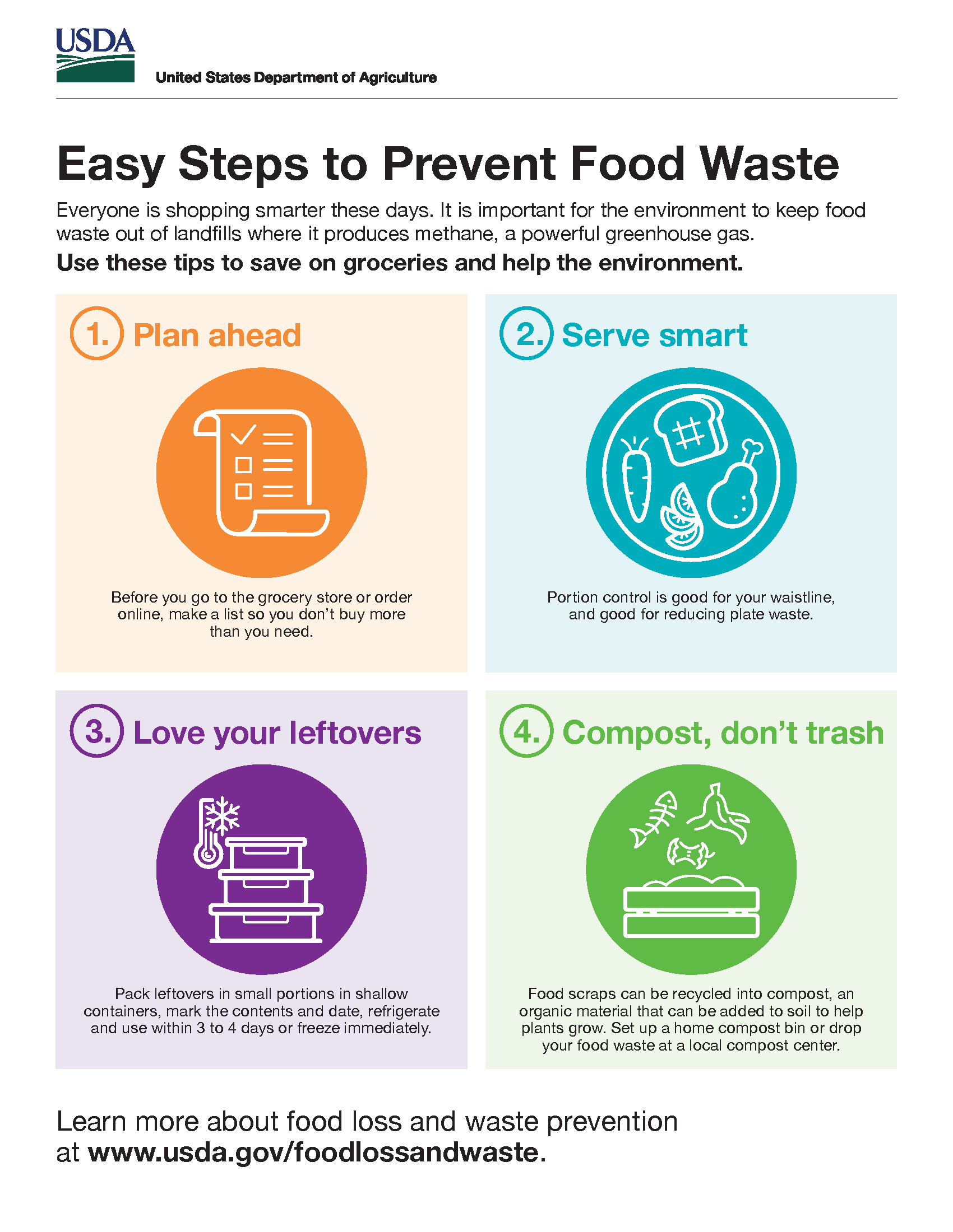 Easy Steps to Prevent Food Waste