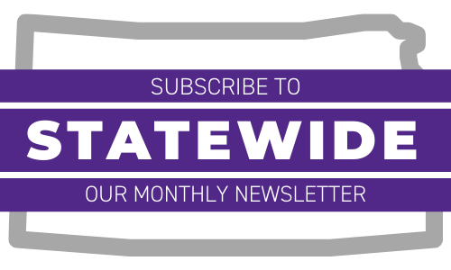 Subscription button for Statewide e-newsletter
