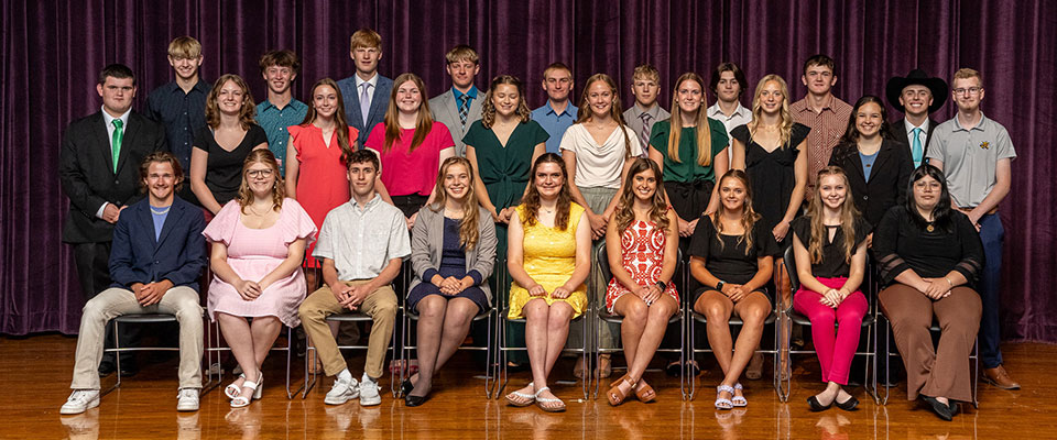 Group photo, 2023 Kansas 4-H project winners