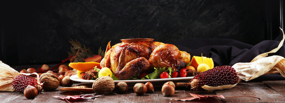 A turkey dinner. A turkey dinner.