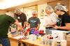 Several Kansas 4-H'ers work together during a baking session at 2019 Discovery Days.