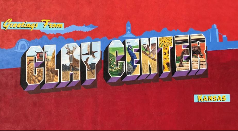 Clay Center mural