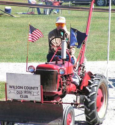 Charlie Lewis, Old Iron Club member Charlie Lewis, Old Iron Club member