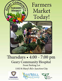 Poster, Junction City Farmer's Market