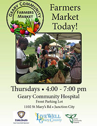 Poster, Junction City Farmer's Market Poster, Junction City Farmer's Market