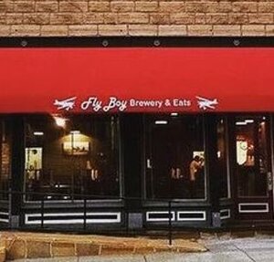 Store front, Fly Boys Brewery & Eats