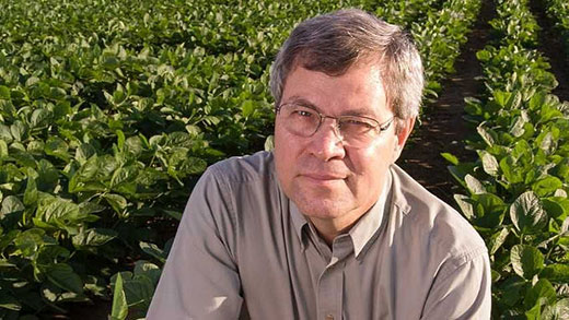 Chuck Rice, university distinguished professor of agronomy