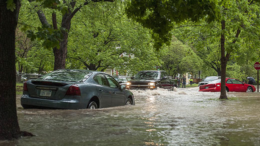 Flooding in Manhattan, 2018 Flooding in Manhattan, 2018