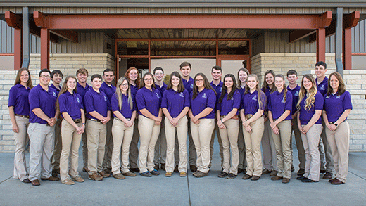 Group picture, 2019 Animal Sciences Leadership Academy
