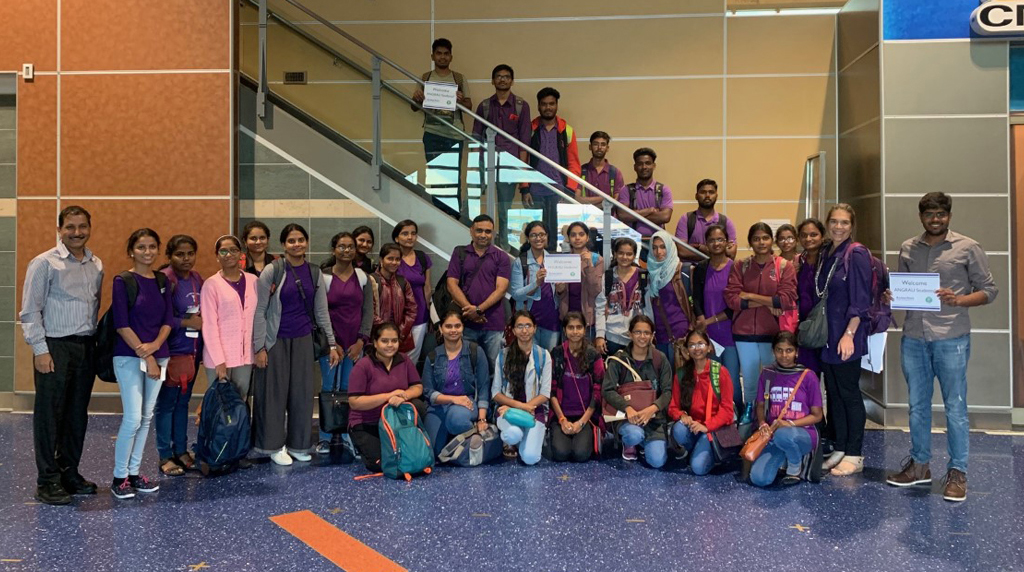 ANGRAU students ANGRAU students