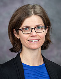 Megan Kennelly, department head, plant pathology