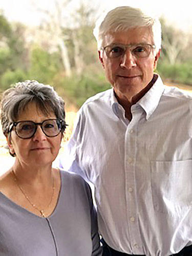 Woman and man portrait, Nathan and Suzanne Larson
